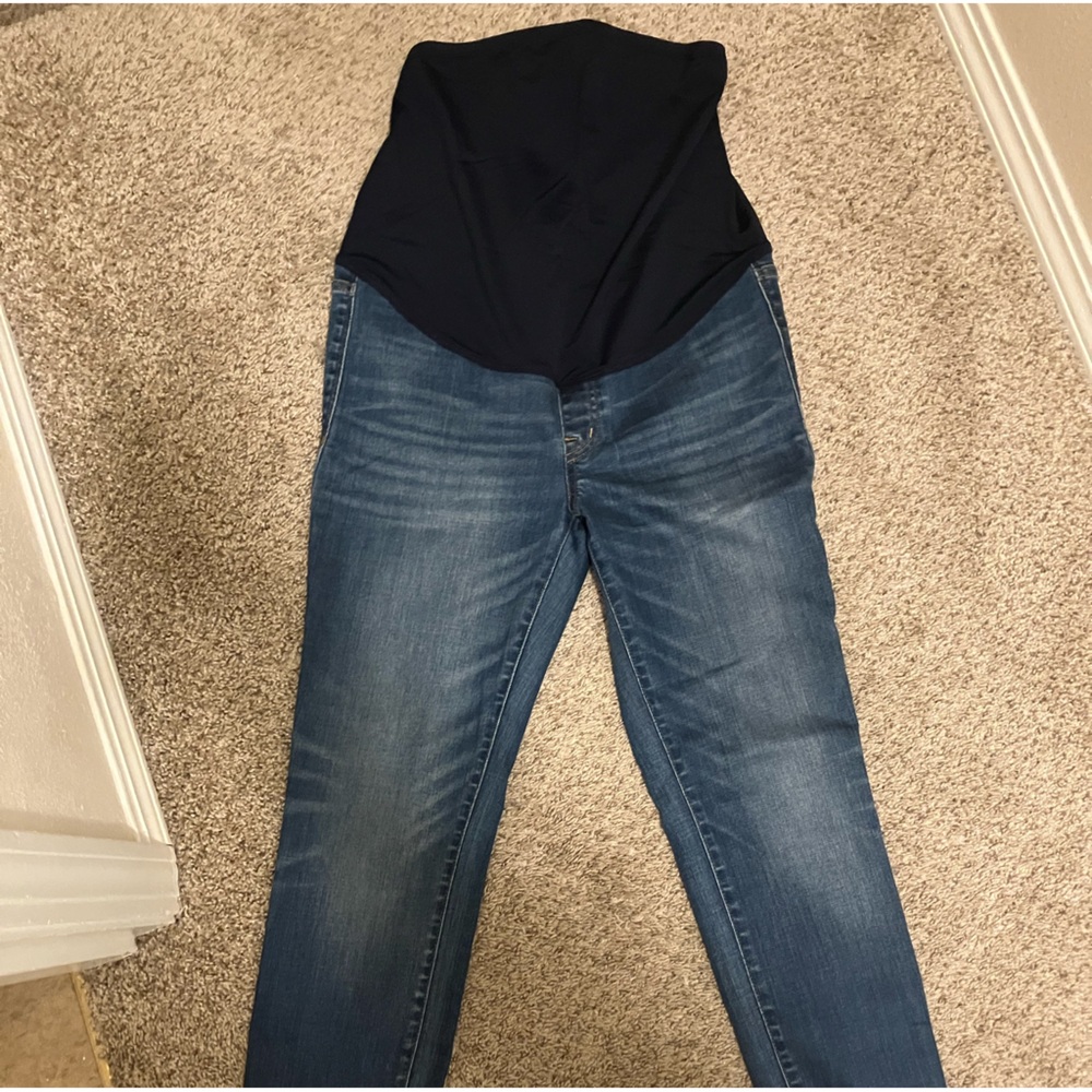Madewell maternity skinny jean